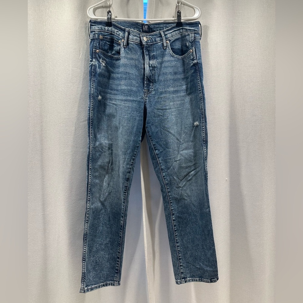 GAP Women's Blue Straight Leg Jeans